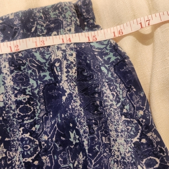 Lucky Brand blue boho maxi skirt - Picture 4 of 13